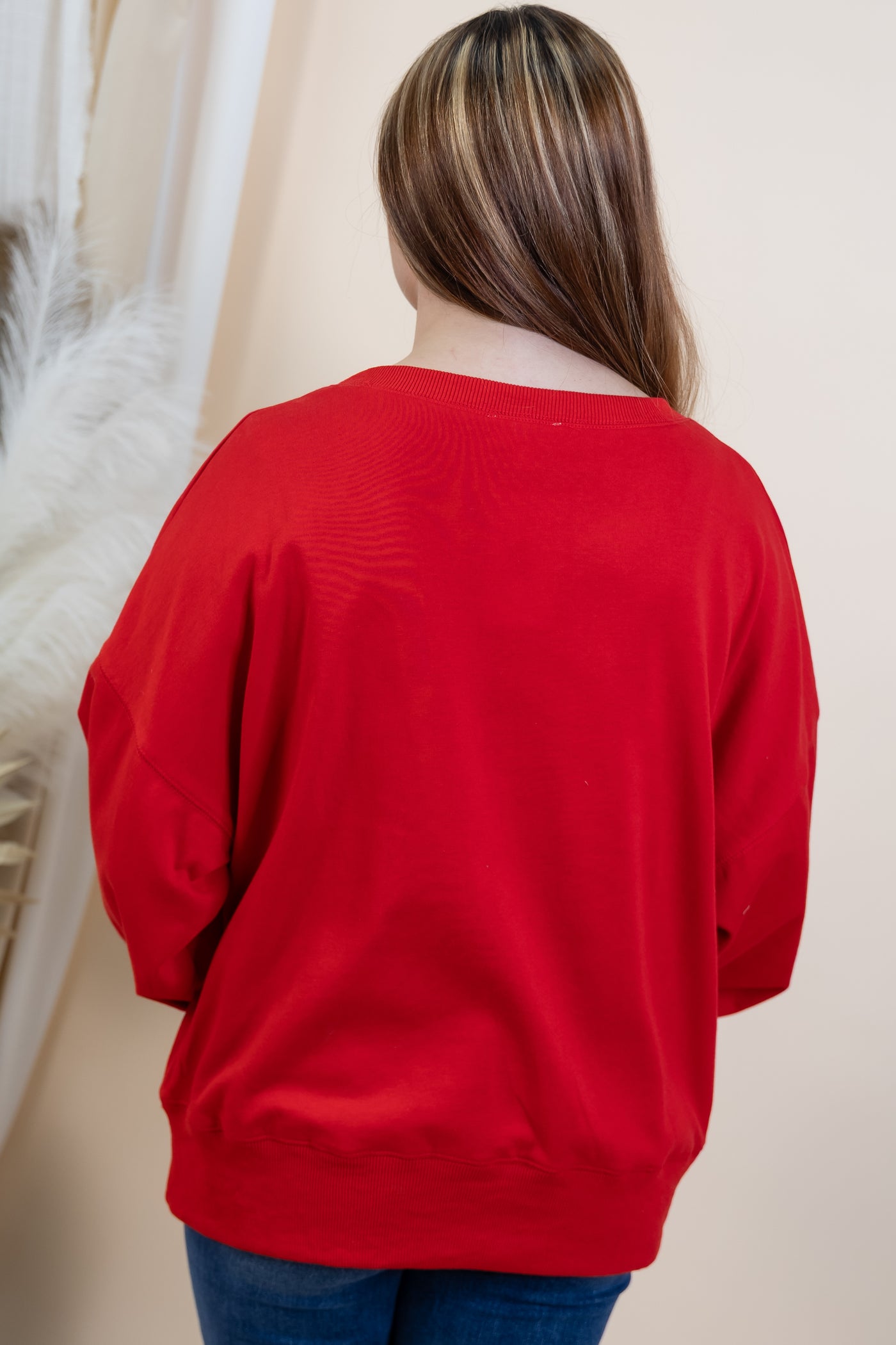 "Saint Nick" Sweater (Red)