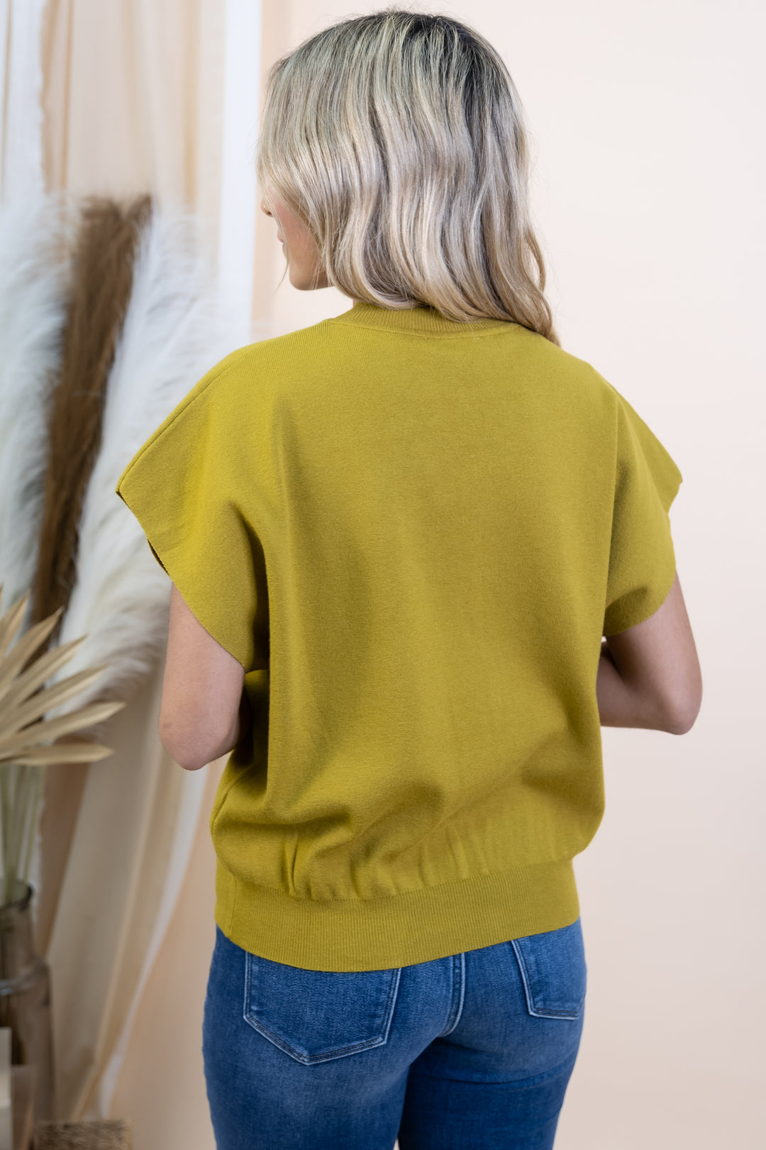 "Vision Of Charm" Top (Pistachio)