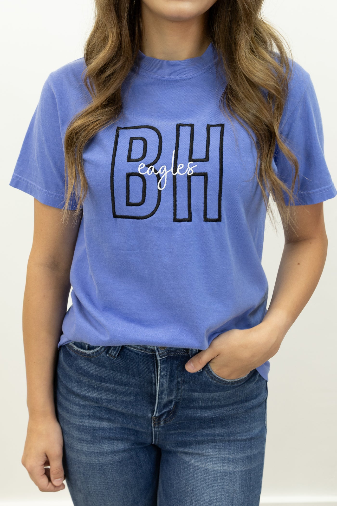"BH Eagles" T-Shirt (Flo Blue)