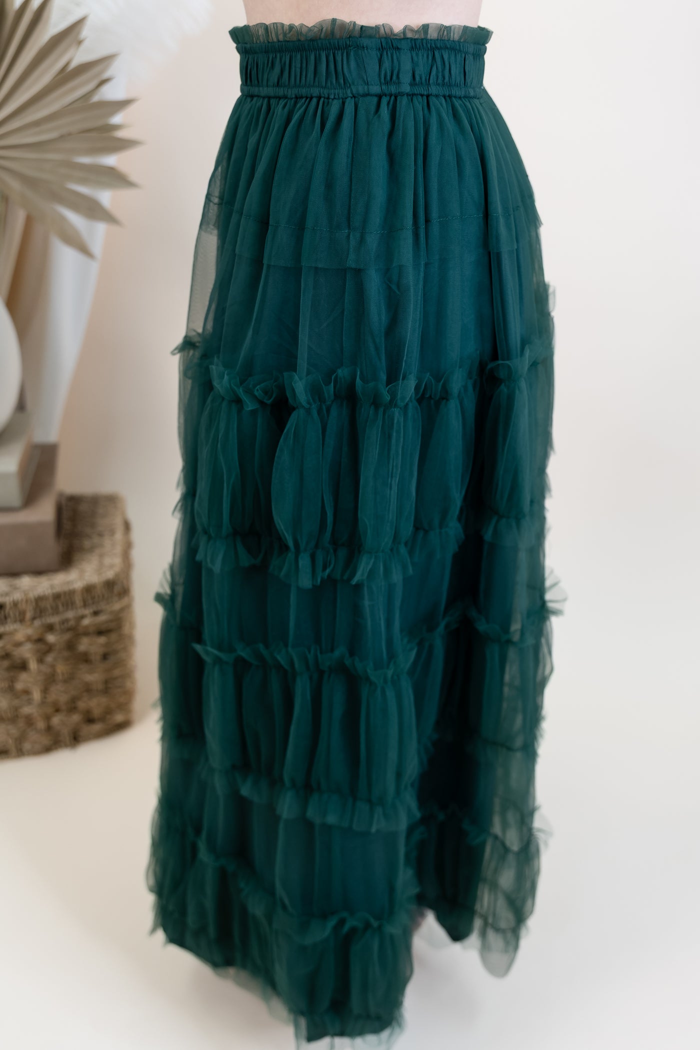 "Still Meadows" Skirt (Hunter Green)