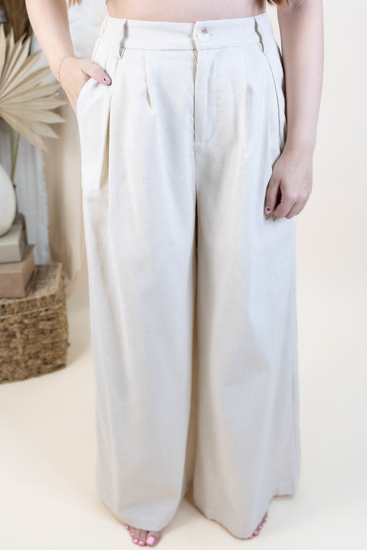 "Styled Steps" Pants (Natural)