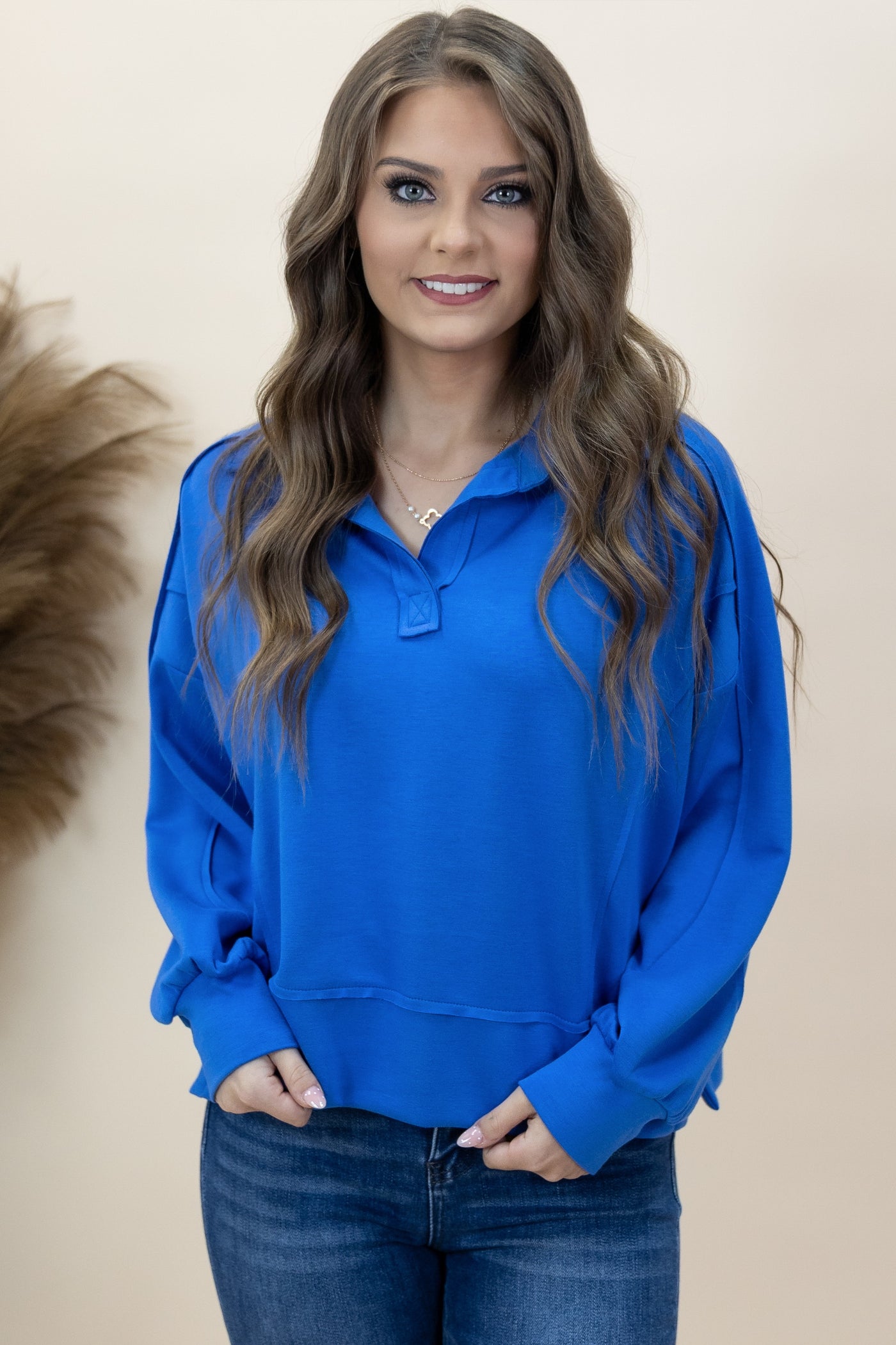 "Walk It Out" Sweatshirt (Ocean)