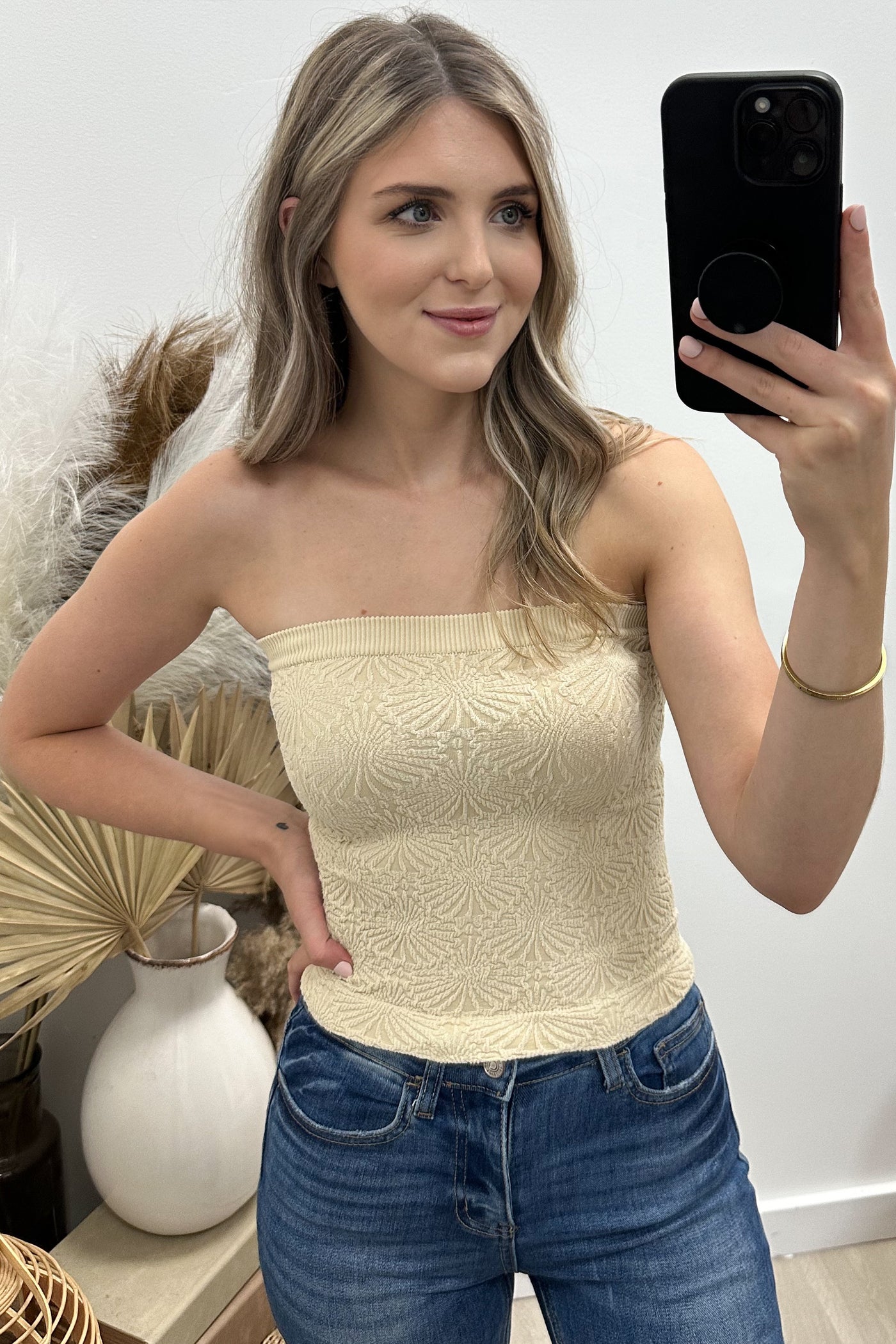 Stephanie Tube Top (Oak Buff)