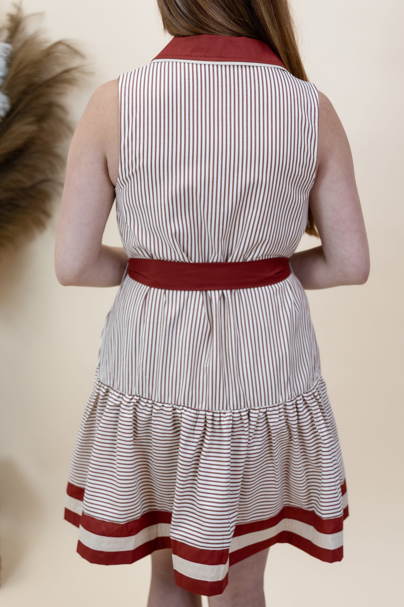"Paving My Way" Dress (Rust)