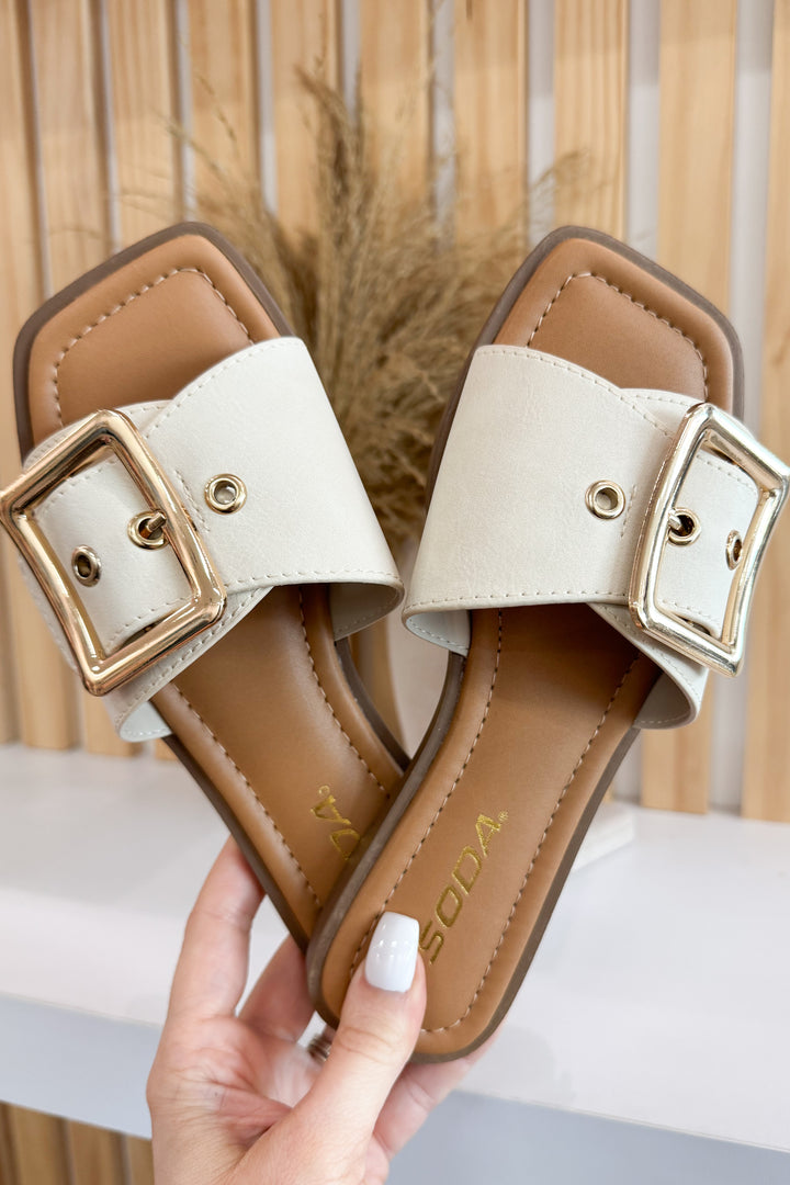 Kailey Sandals (Beige)