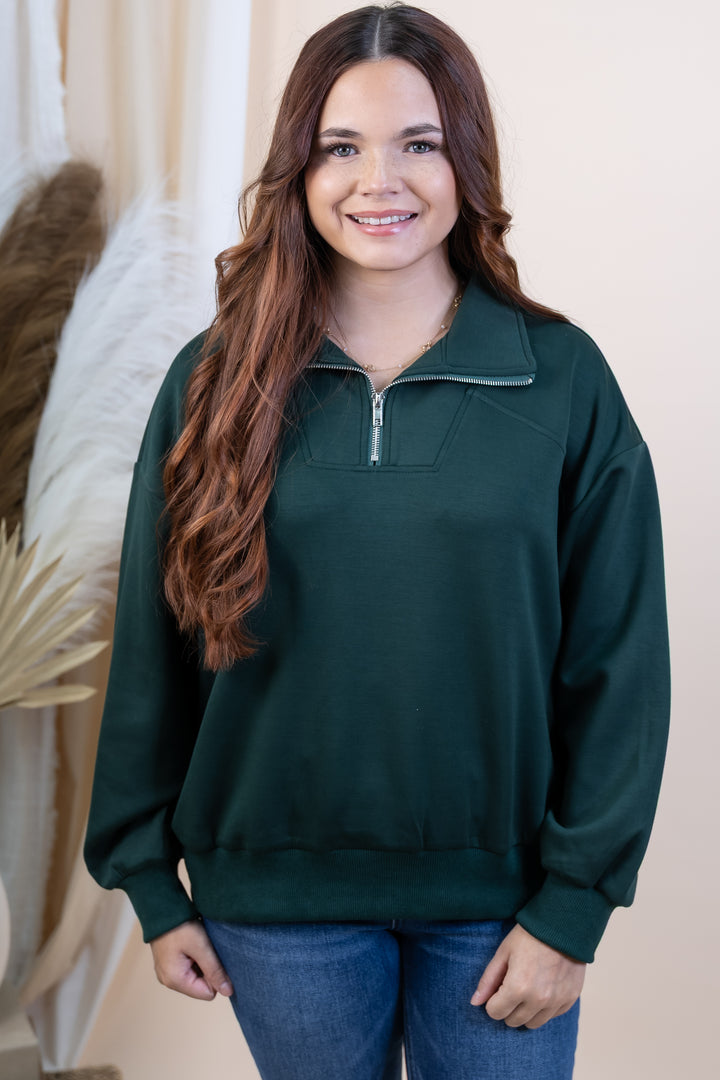 "Ready When You Are" Sweatshirt (Sea Green)