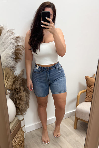 Catherine Denim Shorts