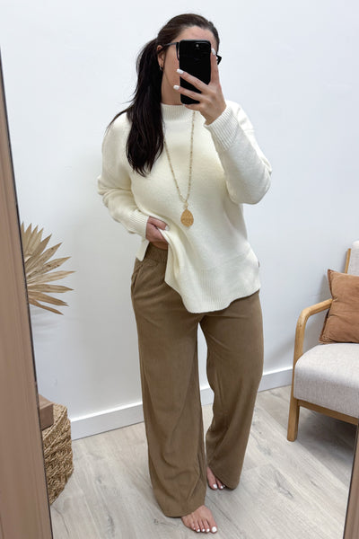 "Calling It Fate" Pants (Mocha)