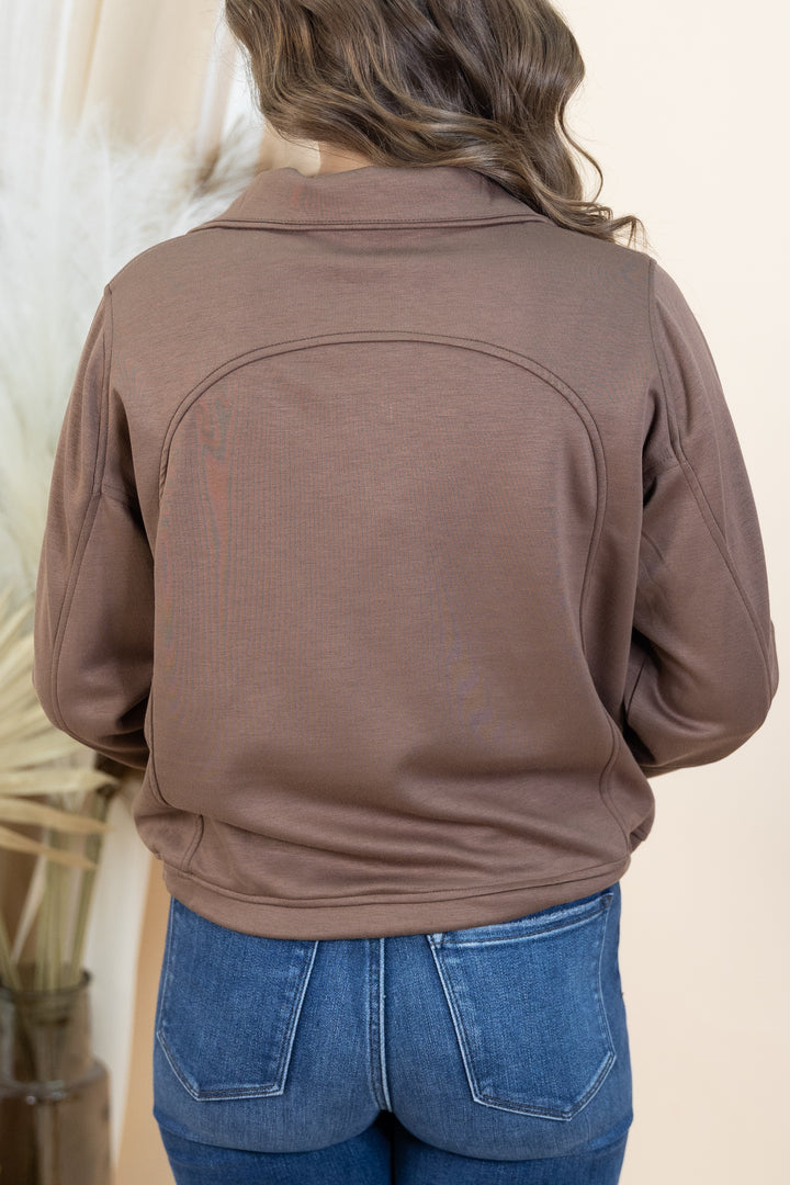 "In Your Element" Jacket (Brown)