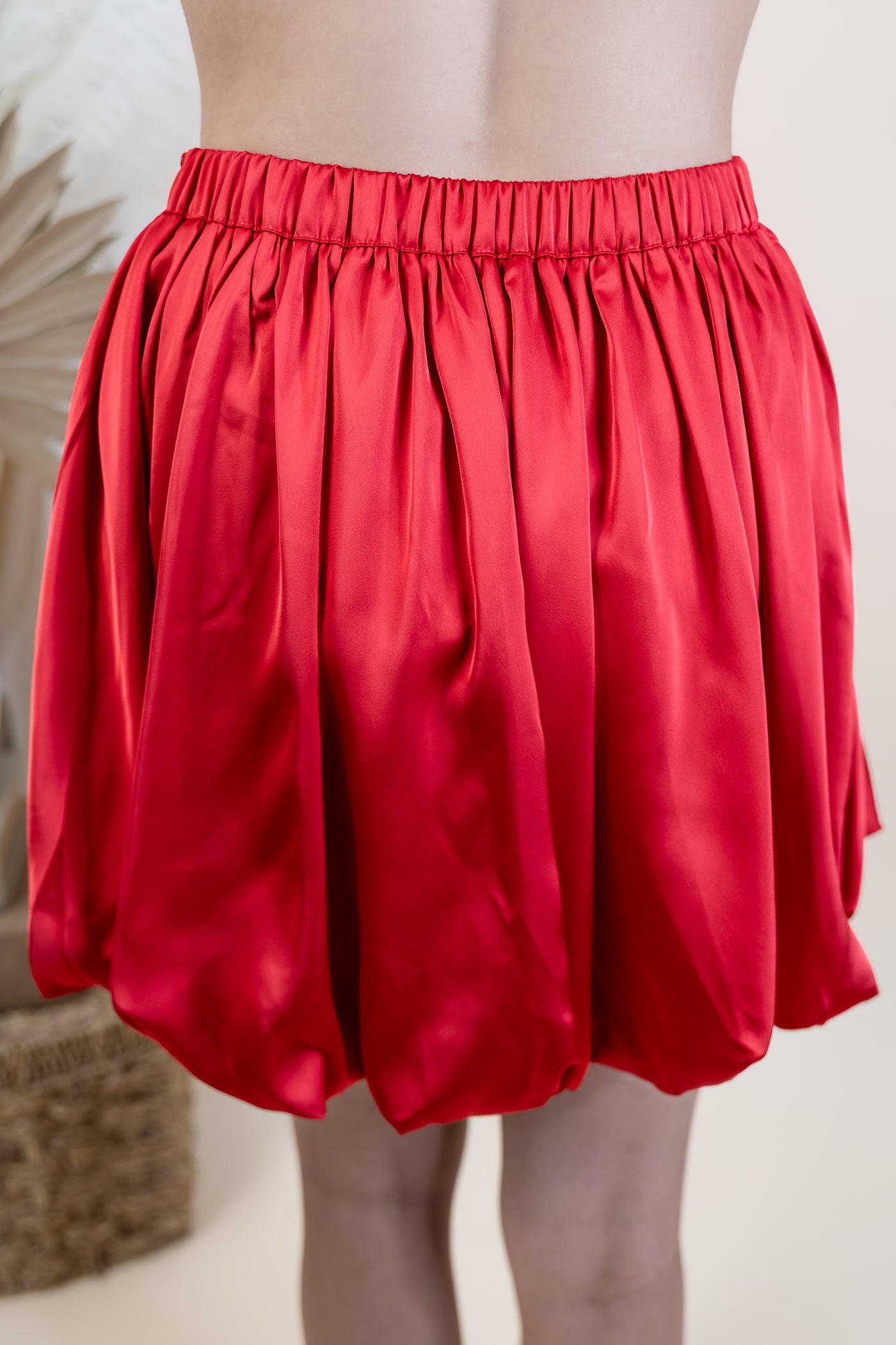 "Bubble Babe" Skirt (Red)