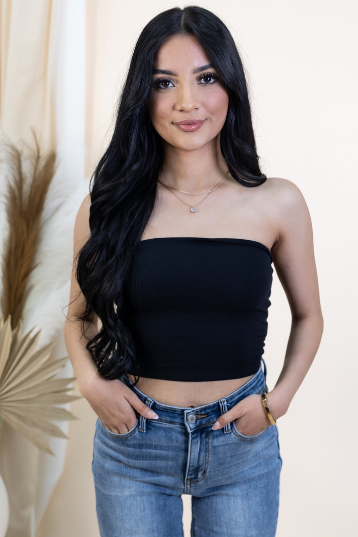"Smooth Operator" Tube Top (Black)