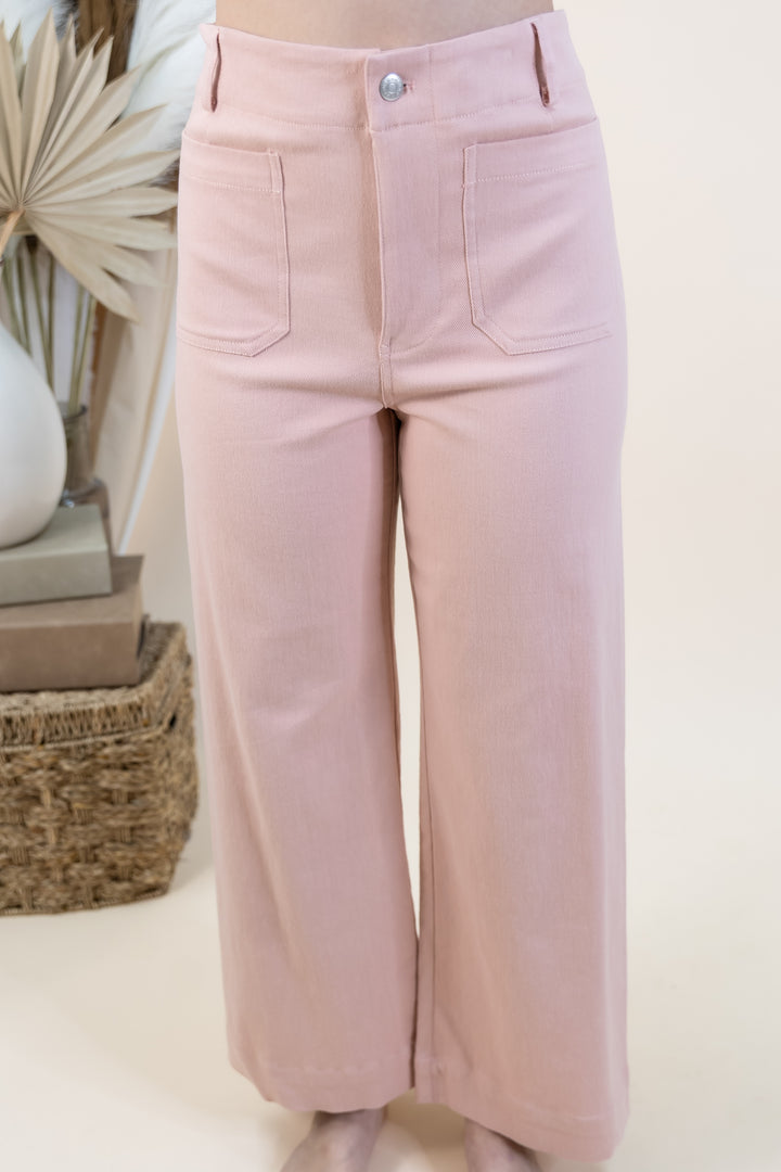 "Making A Change" Pants (Dusty Pink)