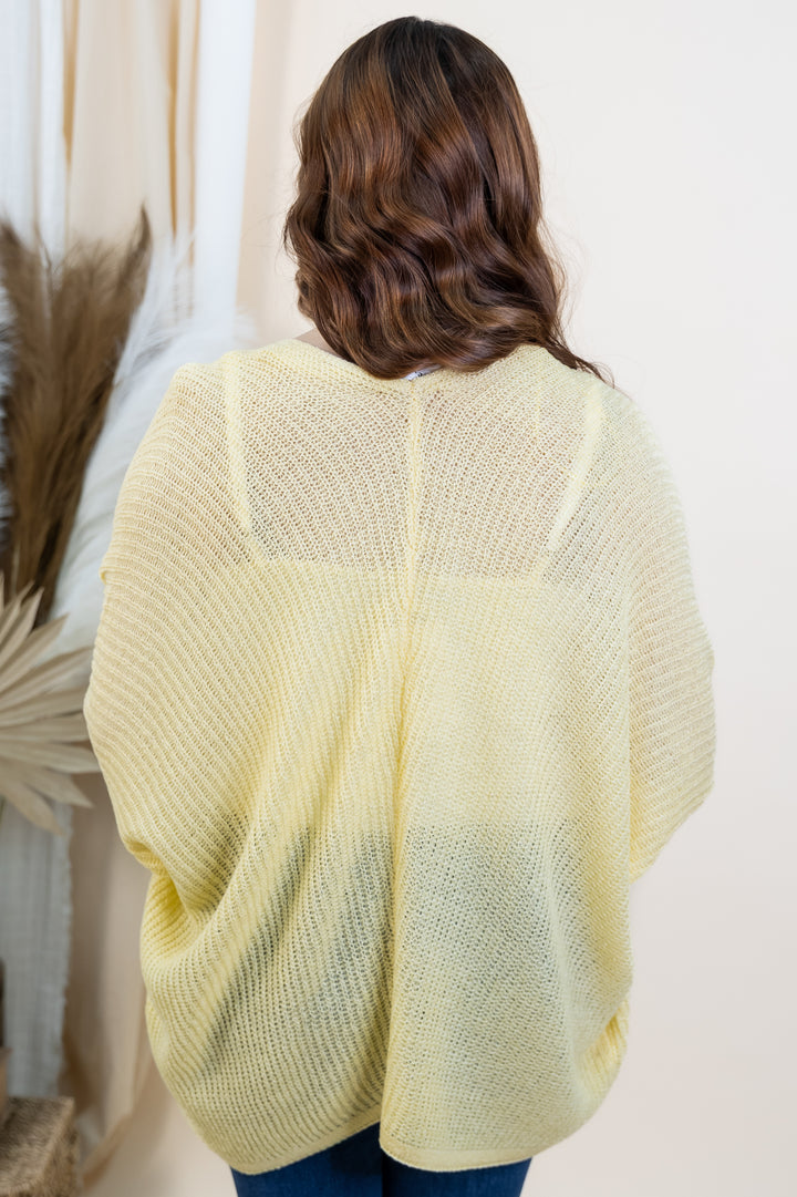 "Soft Sunshine" Cardigan (Butter Cream)