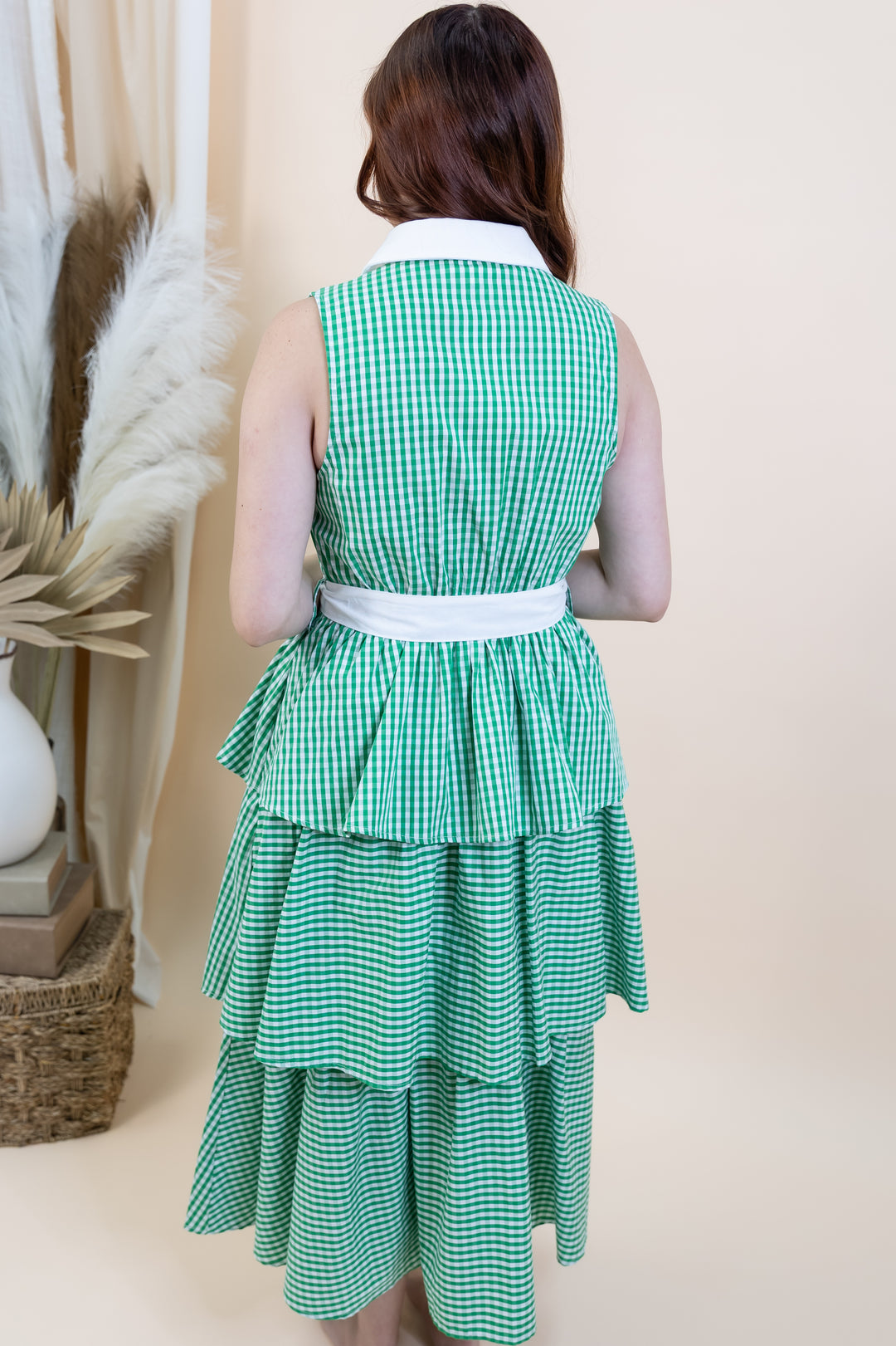 "Signature Silhouette" Dress (Green)