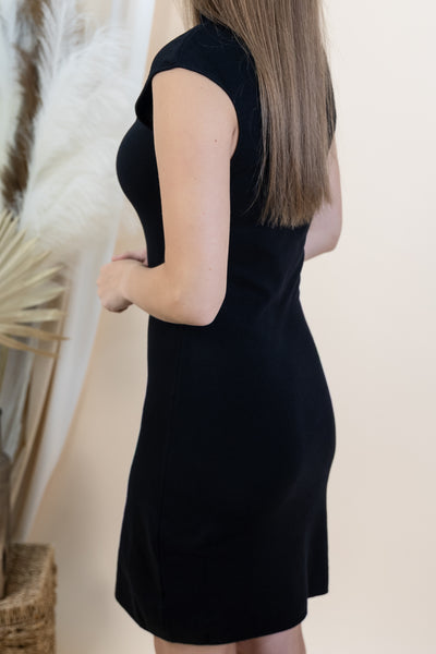 "Nothing To It" Dress (Black)
