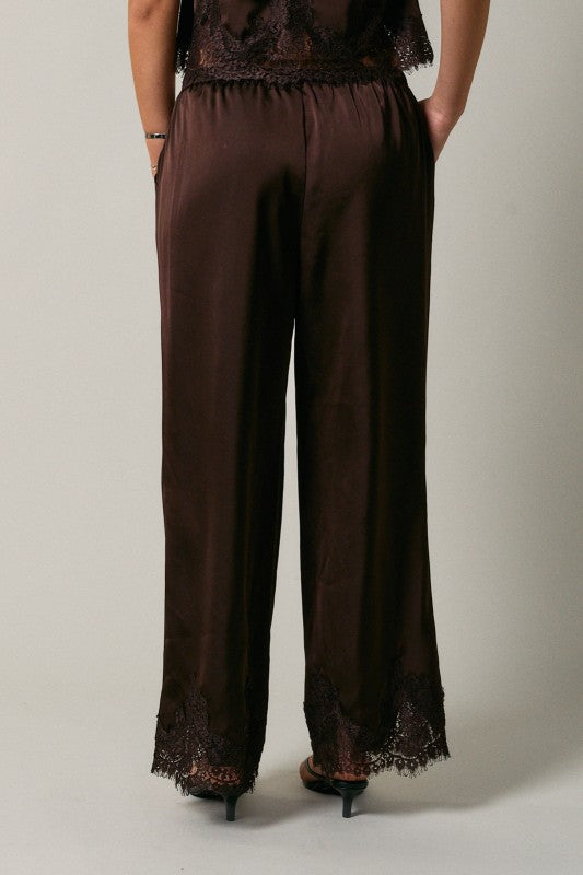 "Laced Luxury" Set (Dark Brown)