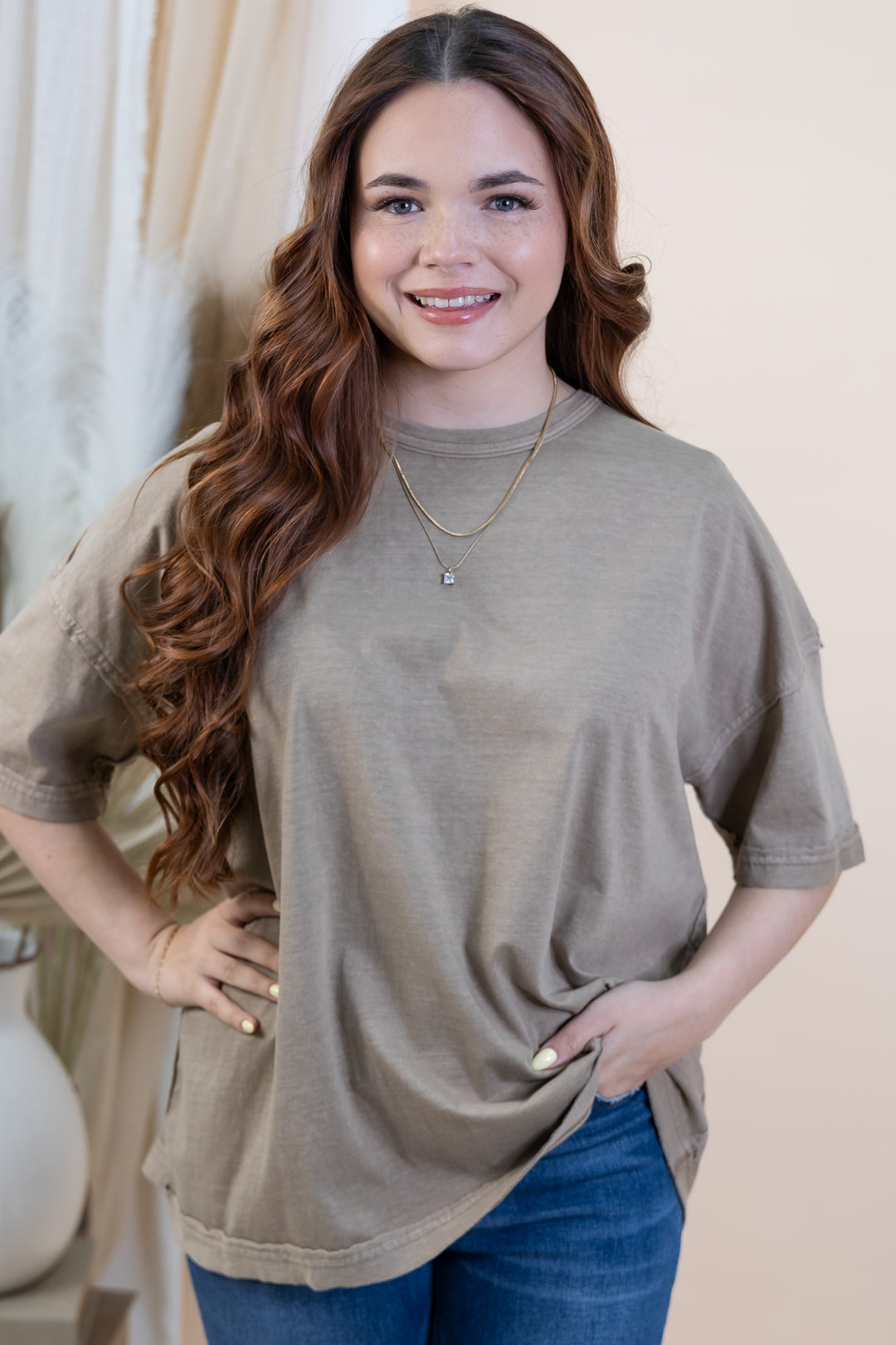 "Seamlessly Soft" Top (Mocha)