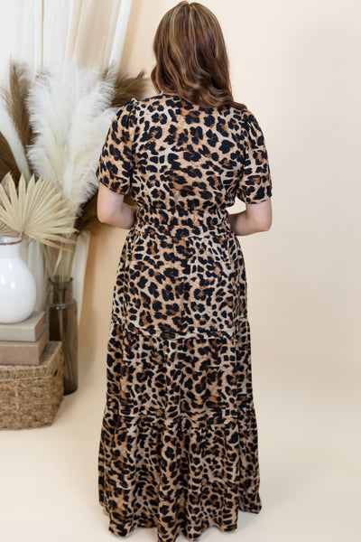 "Fiercely Stunned" Dress (Leopard)