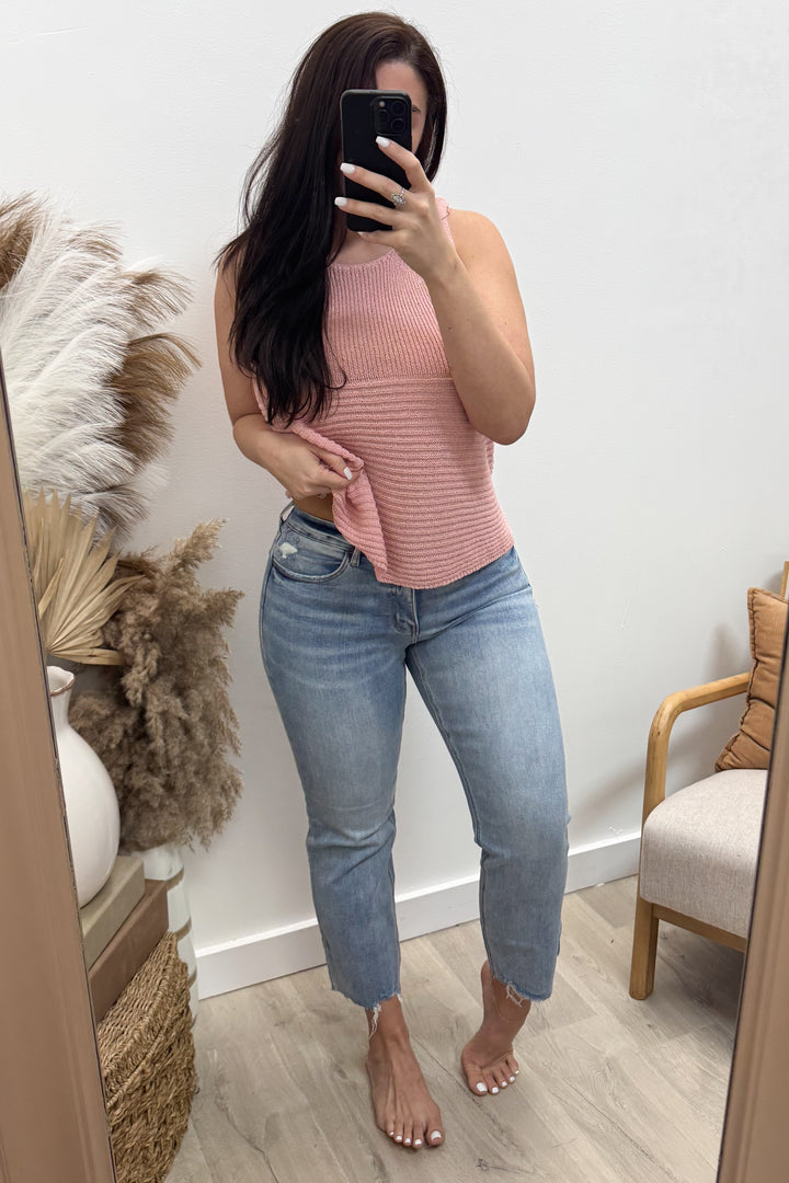 Jocelyn Cropped Straight Leg Jeans