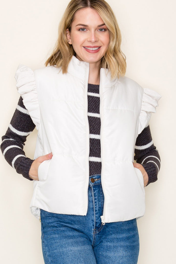 "I Found You" Vest (Ivory)