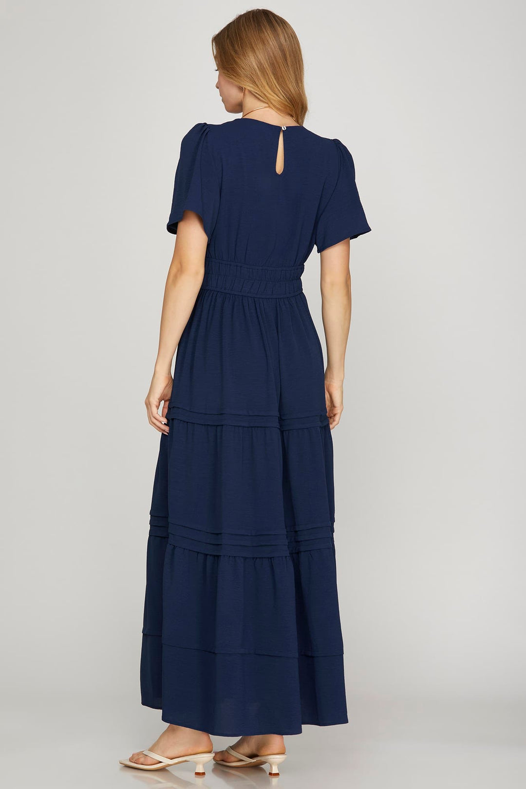 "Midnight Mirage" Dress (Navy)