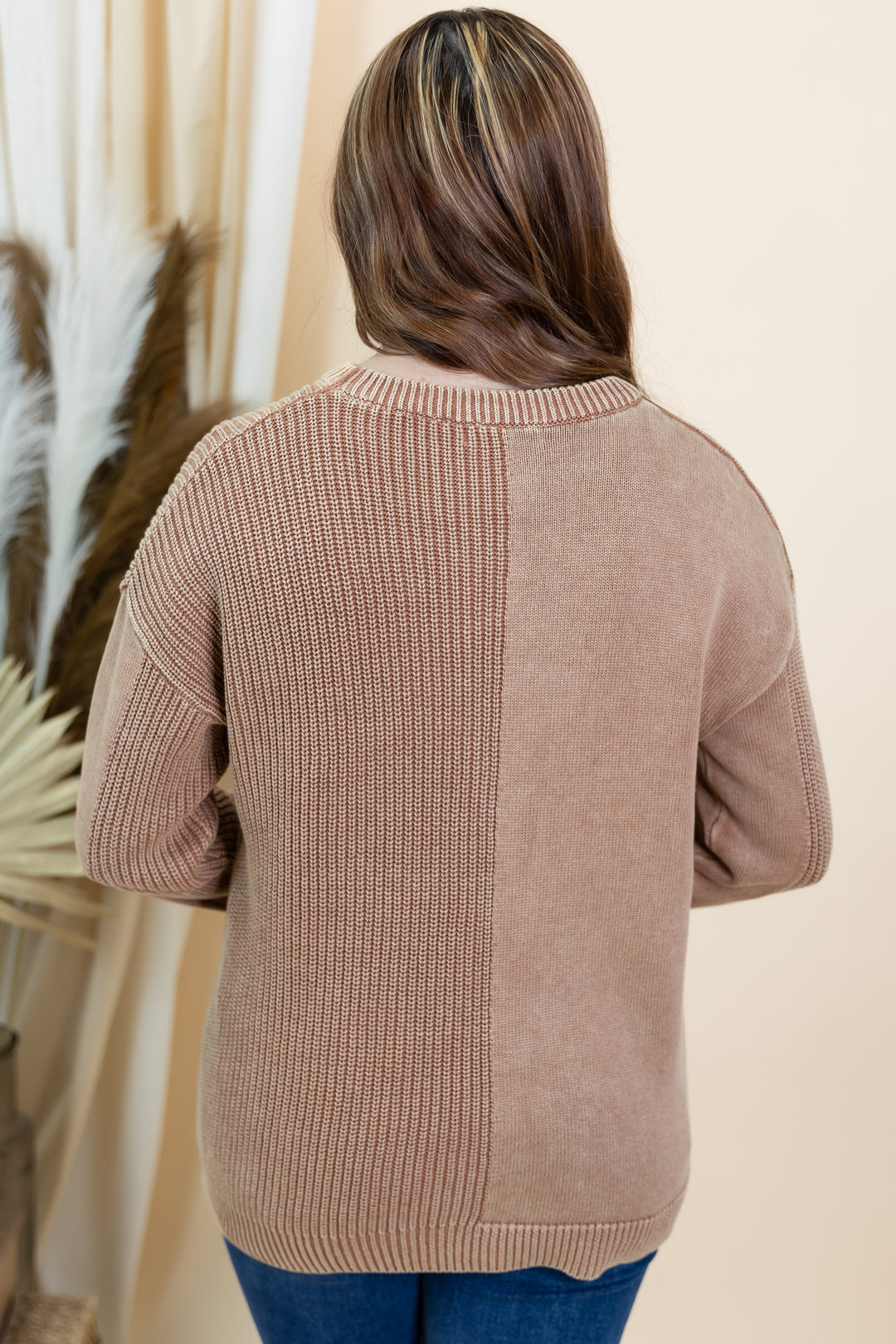 "By My Side" Sweater (Light Camel)