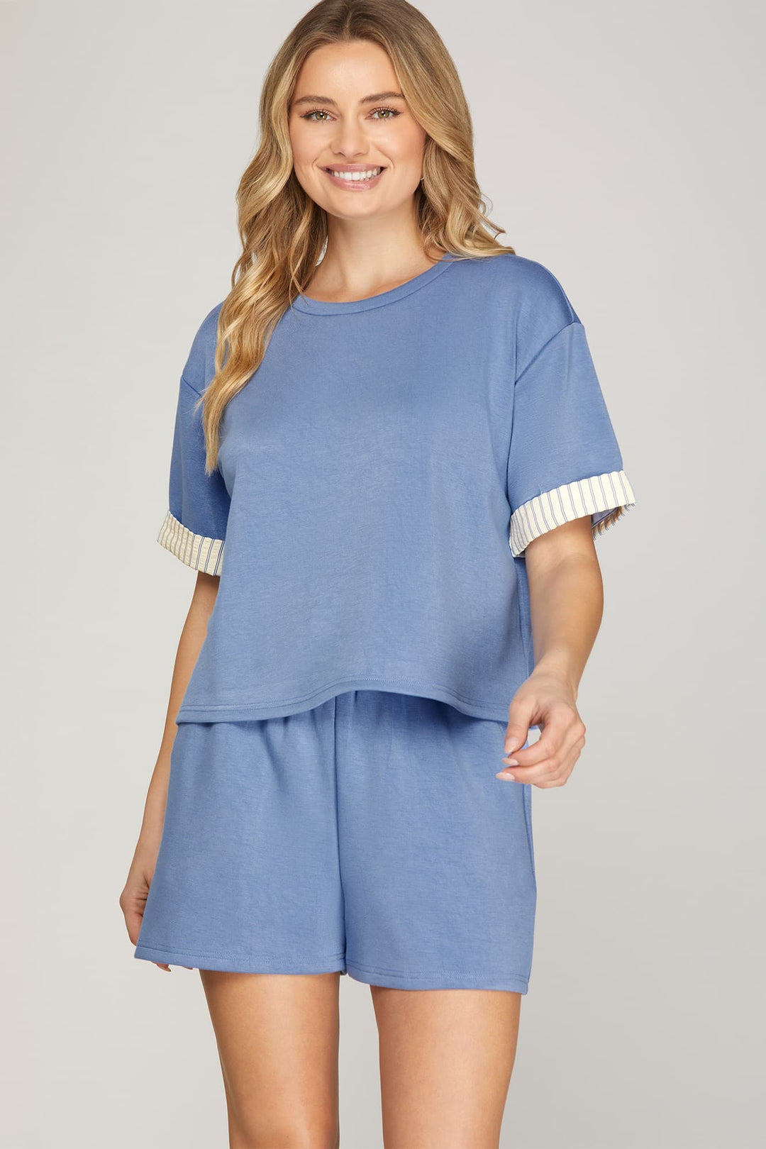 "Twice As Nice" Set (Dusty Blue)