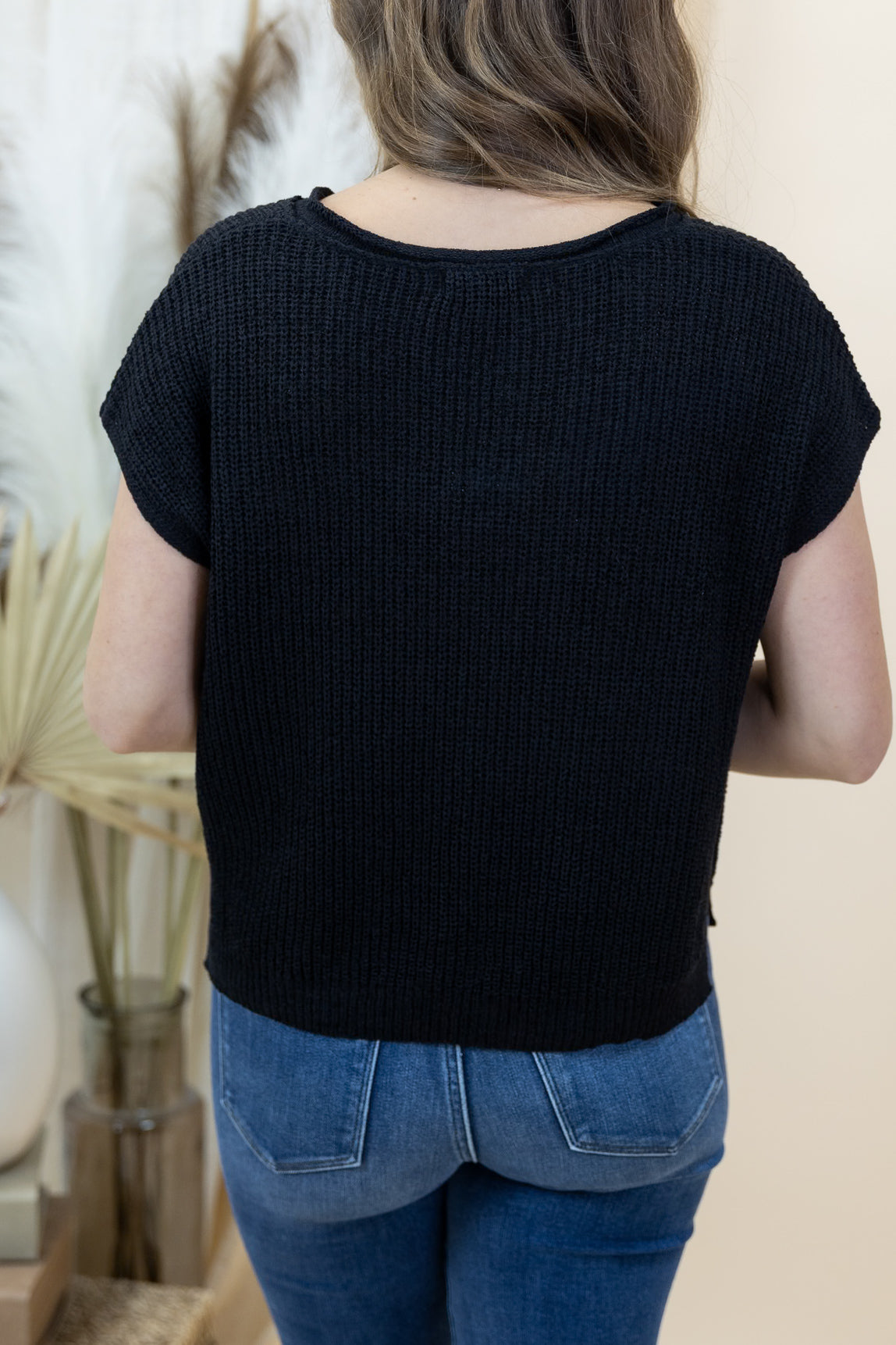 "On My Mind" Top (Black)