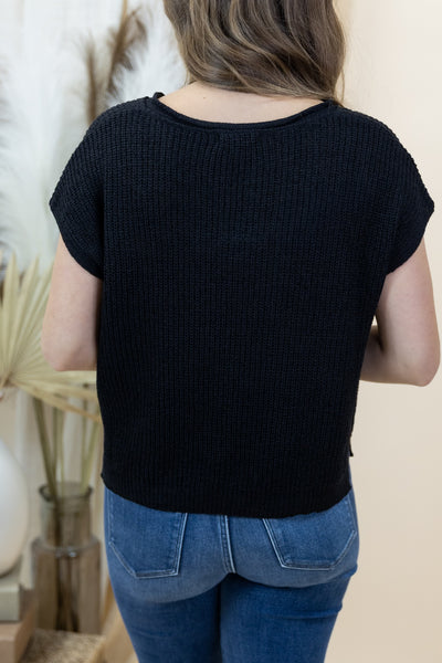 "On My Mind" Top (Black)