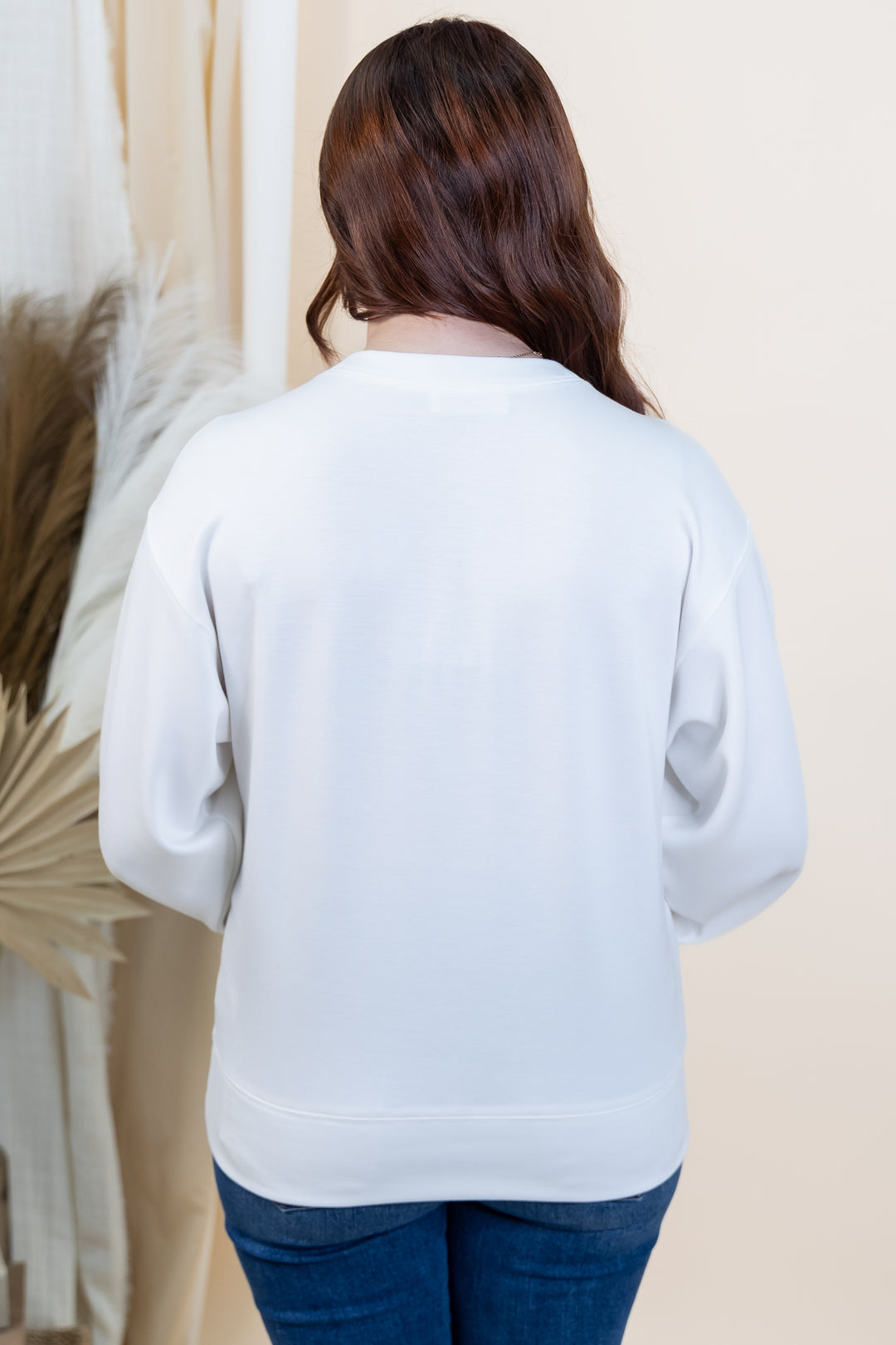 "On The Move" Sweatshirt (White)