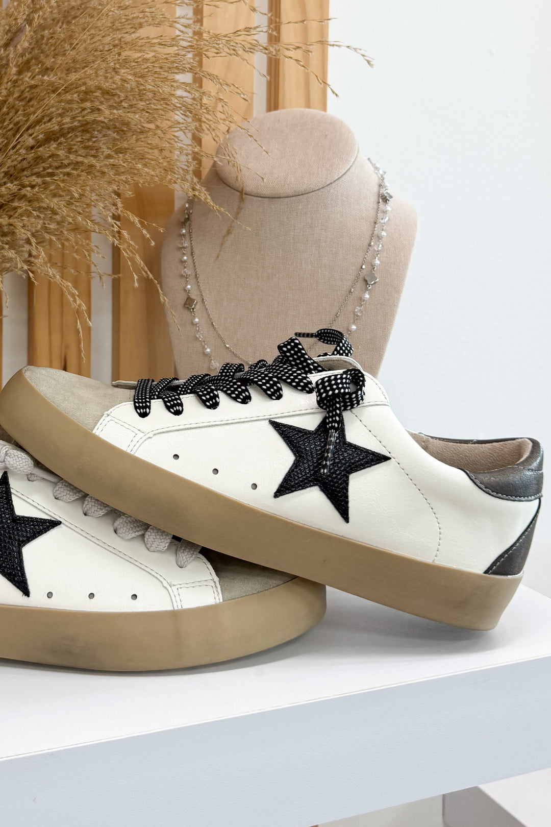 Shu Shop Paula Sneakers (Black Lizard)