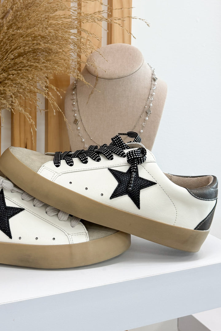 Shu Shop Paula Sneakers (Black Lizard)