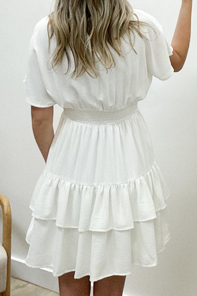 "Smooth Sailing" Dress (Off White)