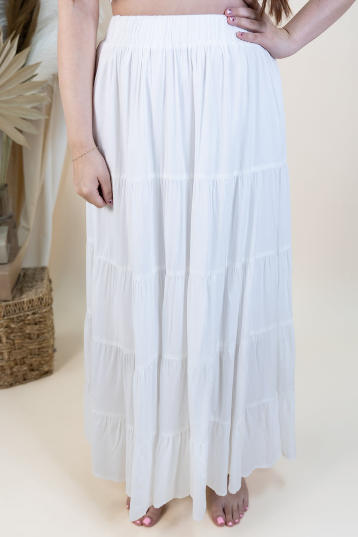 "The Flow Edit" Skirt (Off White)