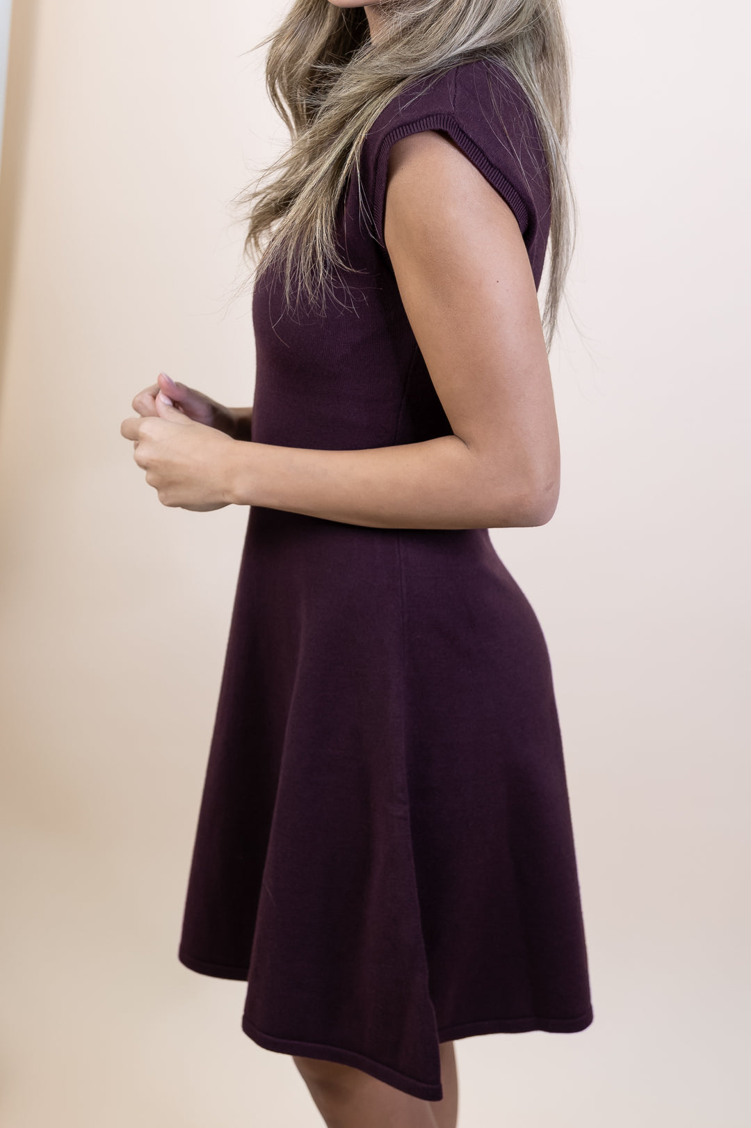 "All Day Affair" Dress (Burgundy)