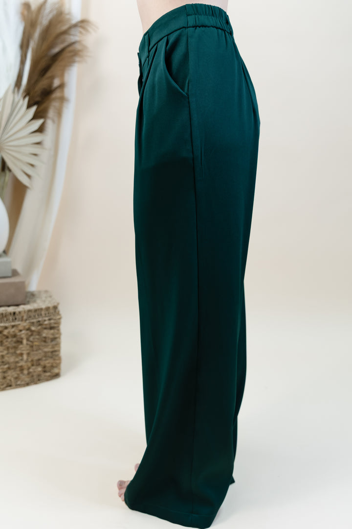 "Chic Routine" Pants (Green)