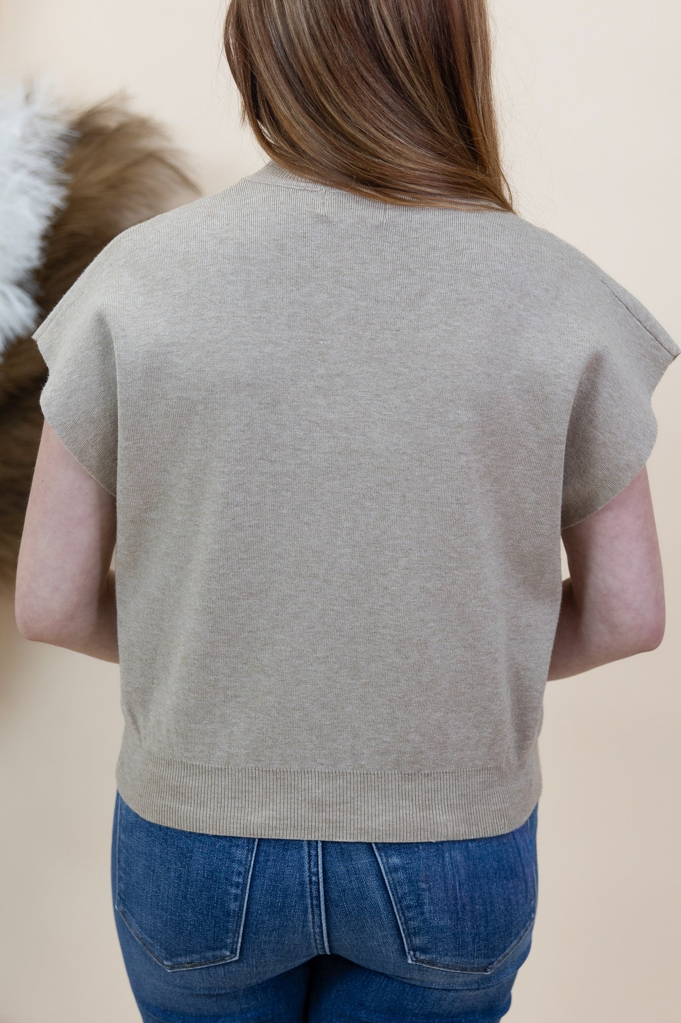 "Vision Of Charm" Top (Oatmeal)