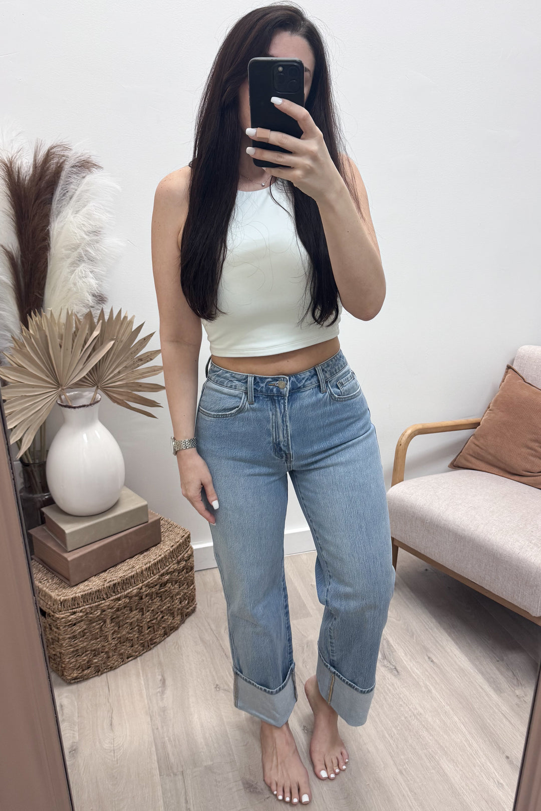 Melissa Baggy Straight Leg Jeans