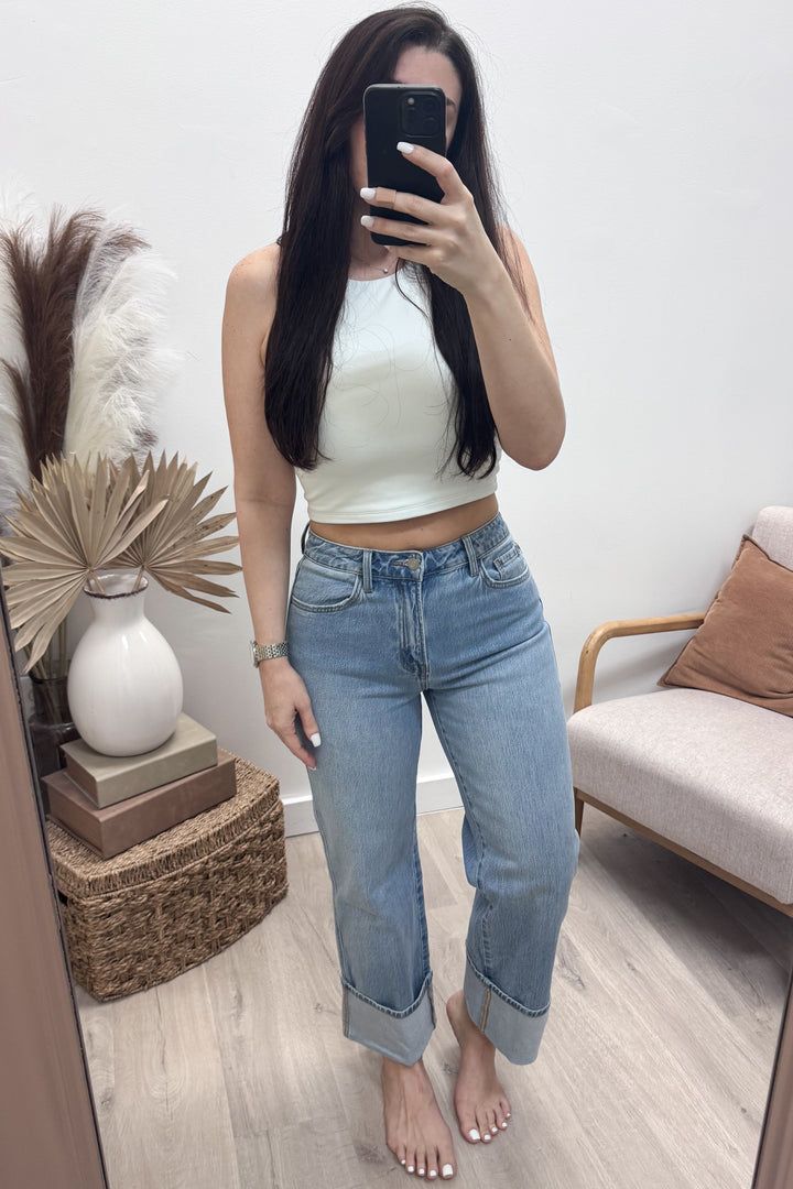 Melissa Baggy Straight Leg Jeans