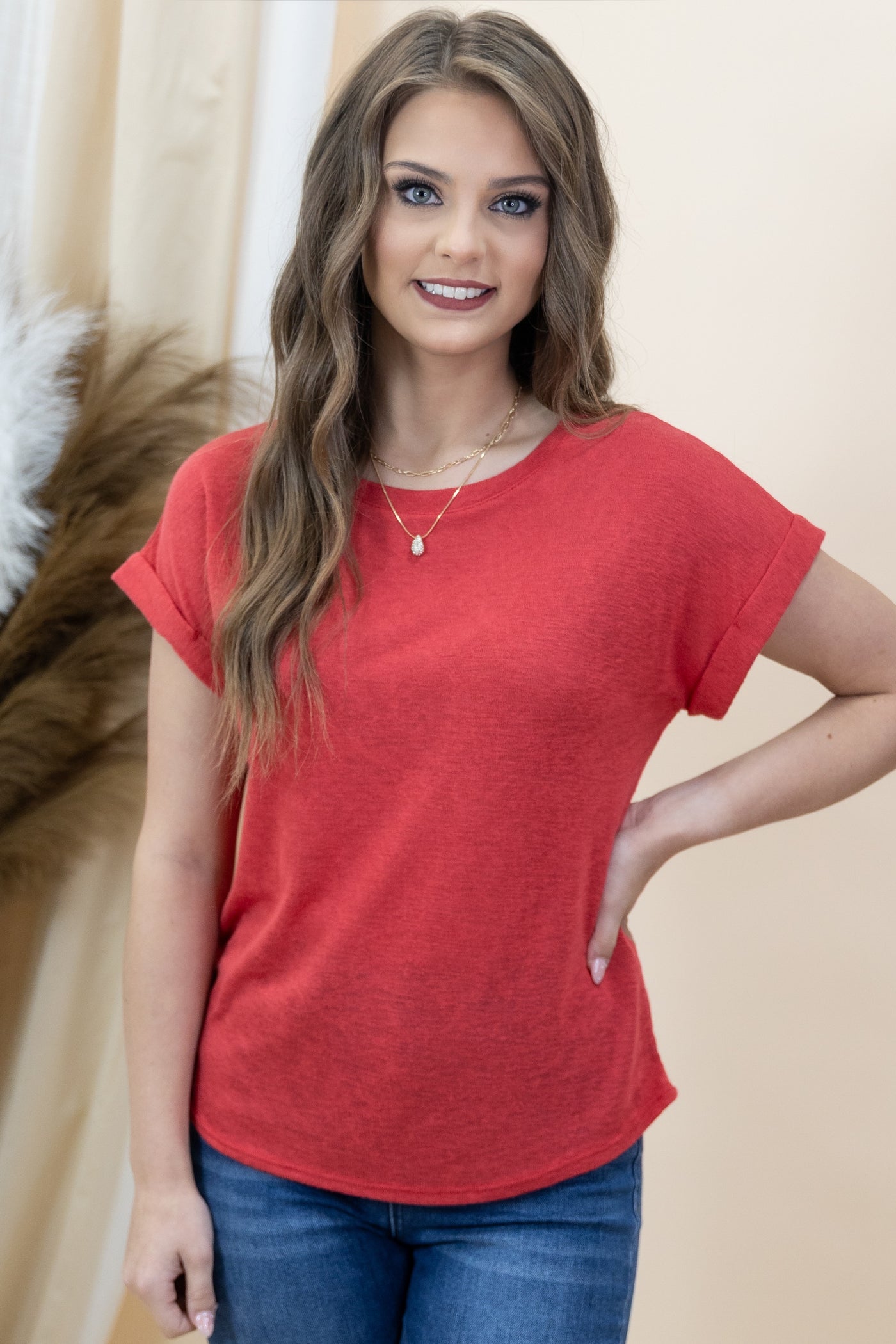 "Style Staple" Top (Red)