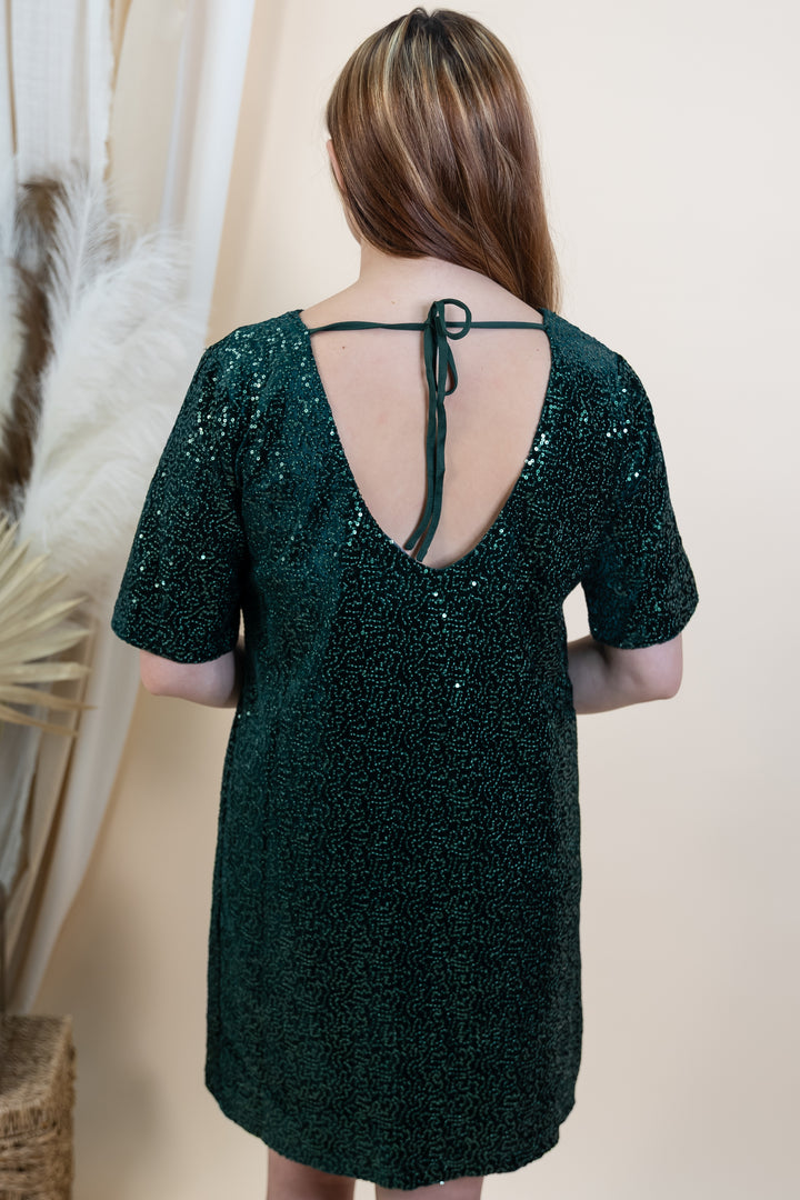 "Speaks For Itself" Dress (Teal Green)