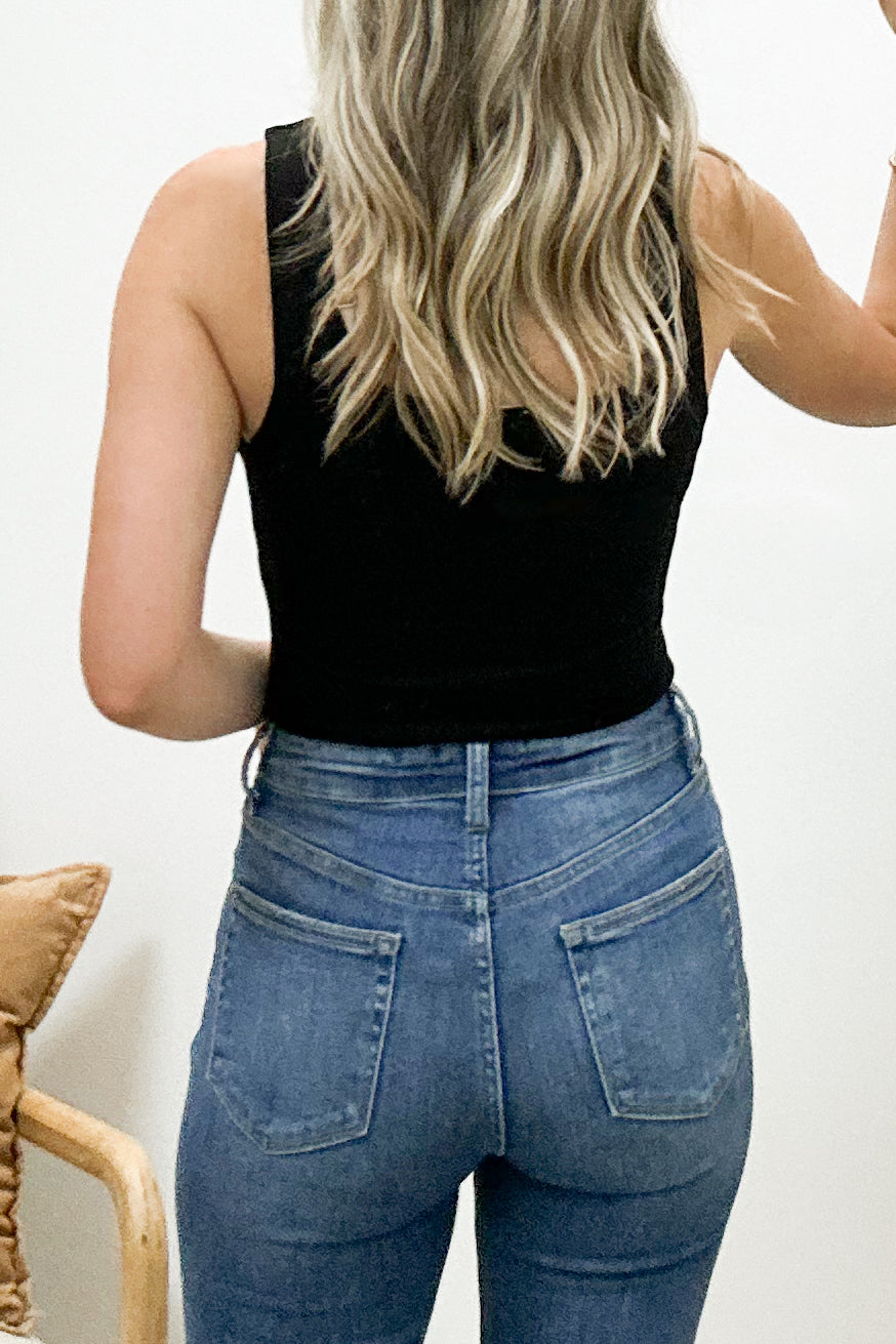 "Keep It Real" Bodysuit (Black)