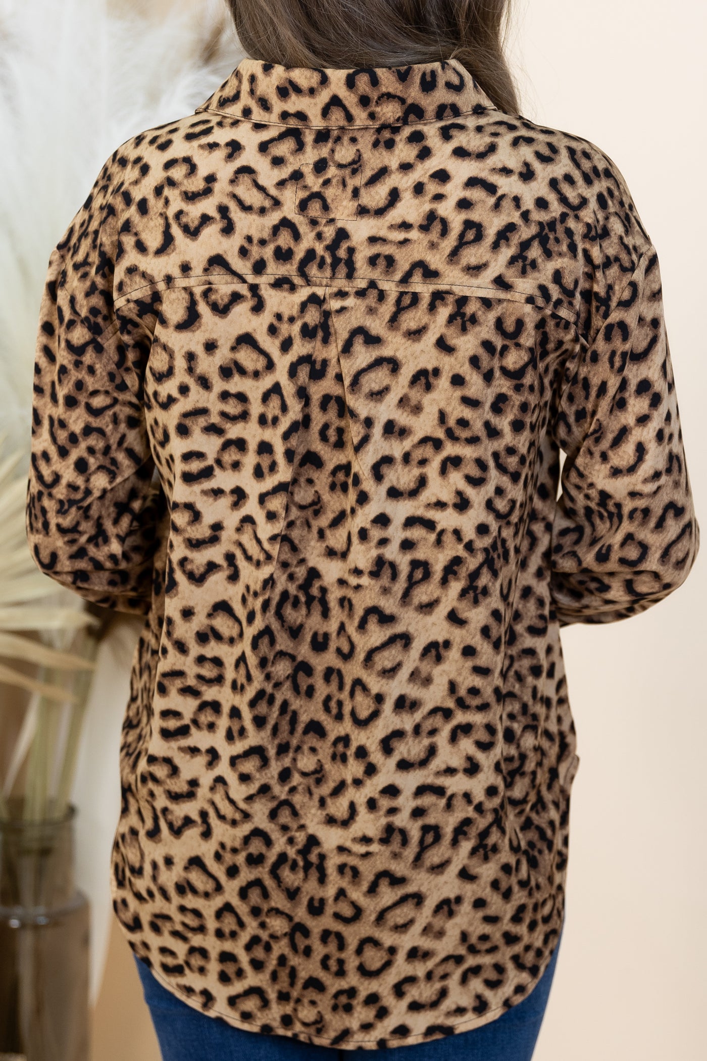 "Always Ready" Button Up (Brown Mix)