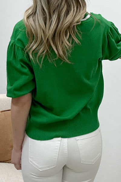 "Feeling The Luck" Top (Green)