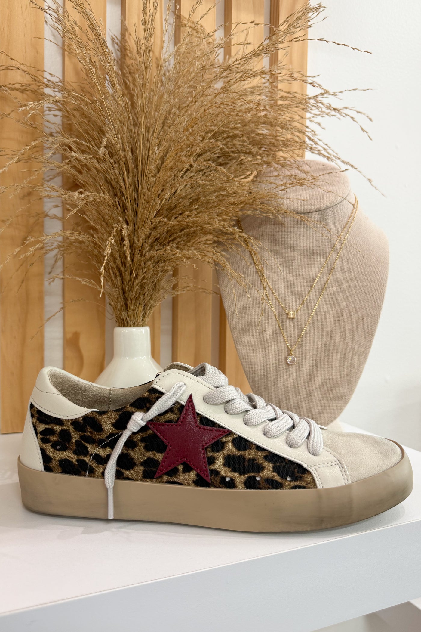 Shu Shop Paula Sneakers (Leopard Print)
