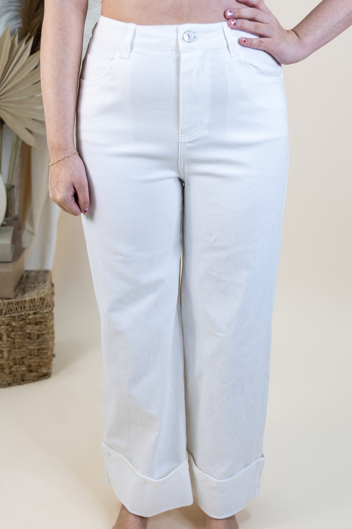 "Clean Slates" Pants (Off White)