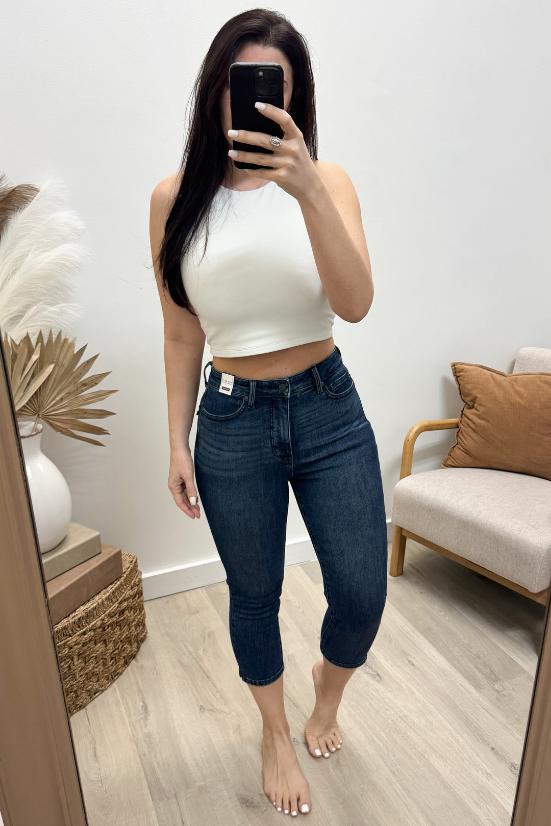Jade Capri Skinny Jeans (Tummy Control)