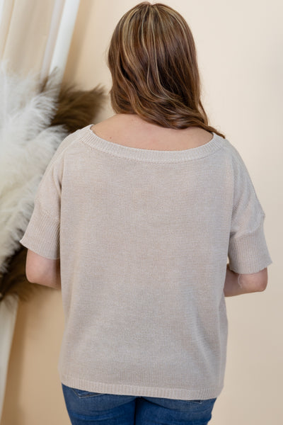 "Feels Like Home" Top (Natural)