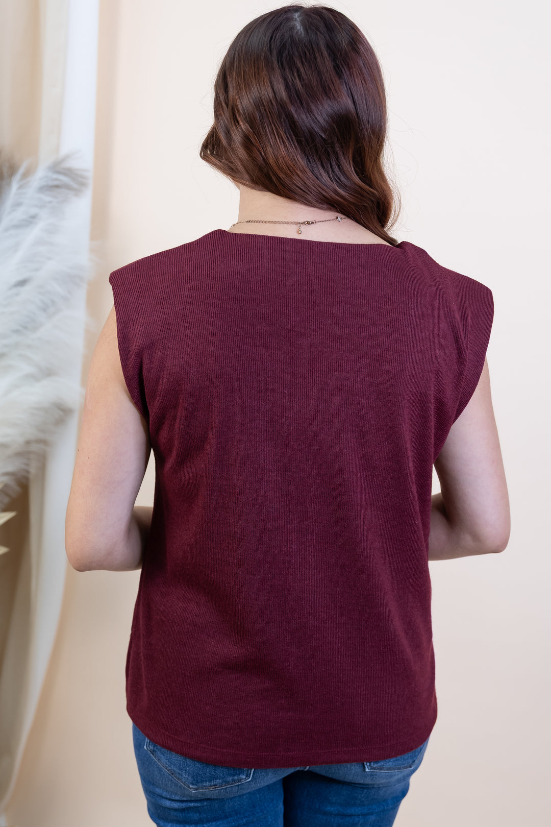 "Easy Energy" Top (Burgundy)