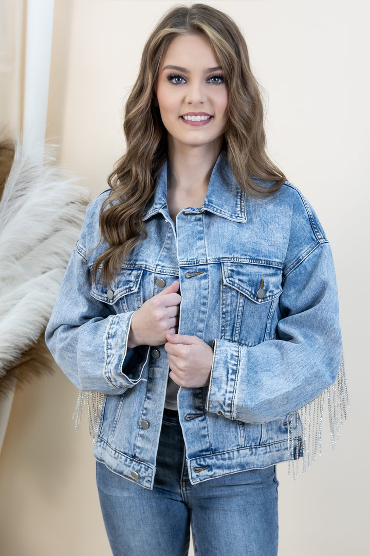 "Steal The Show" Denim Jacket